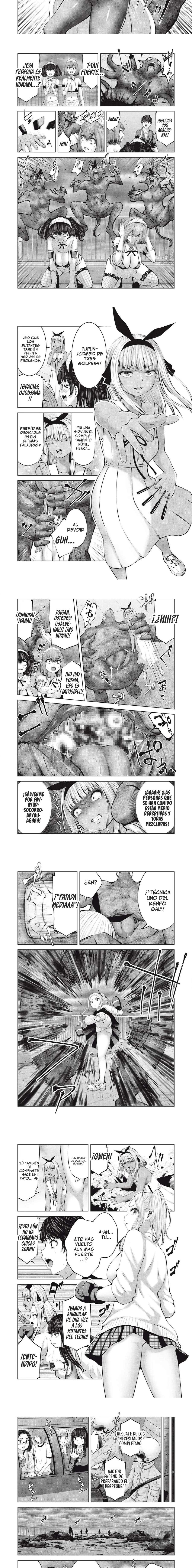 ZOMBIE SEKAI DE HAREM WO TSUKUROU Capítulo 13.2 - Página 3