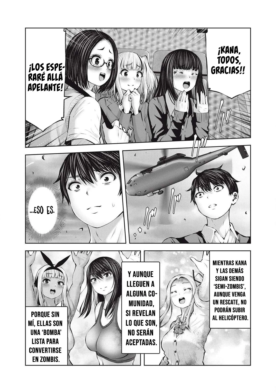 ZOMBIE SEKAI DE HAREM WO TSUKUROU Capítulo 14.1 - Página 14