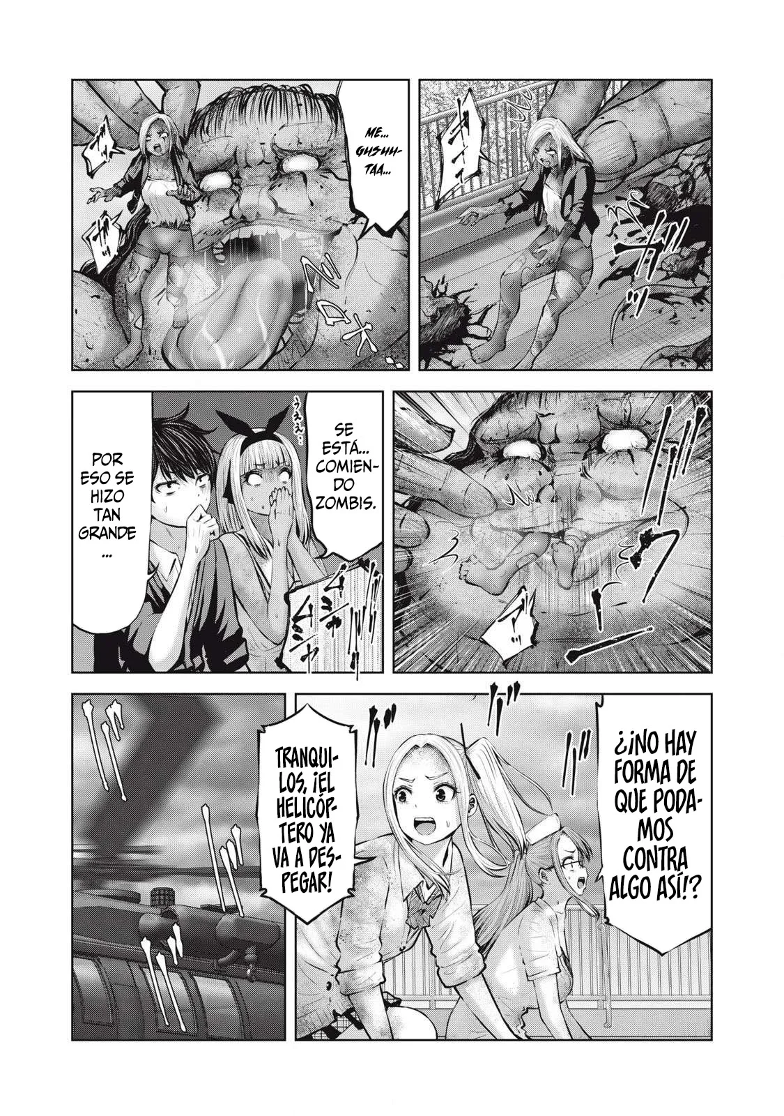 ZOMBIE SEKAI DE HAREM WO TSUKUROU Capítulo 14.1 - Página 4