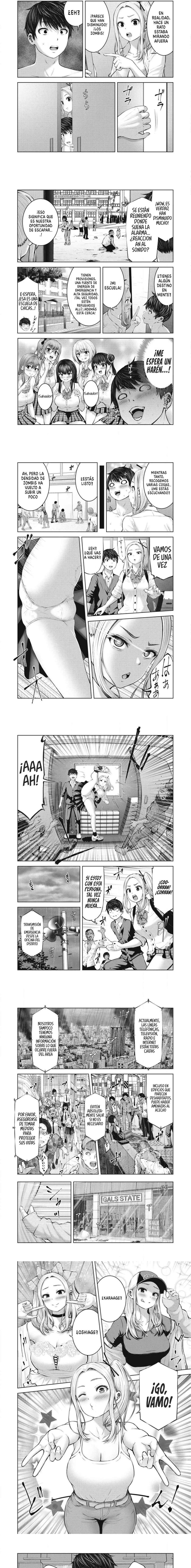 ZOMBIE SEKAI DE HAREM WO TSUKUROU Capítulo 2.1 - Página 2