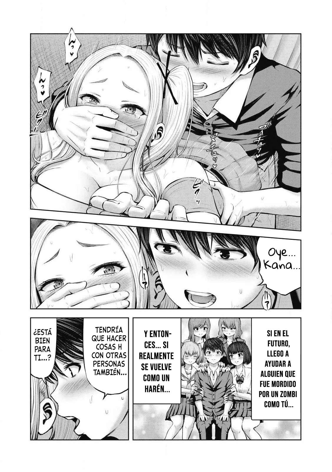 ZOMBIE SEKAI DE HAREM WO TSUKUROU Capítulo 2.2 - Página 8