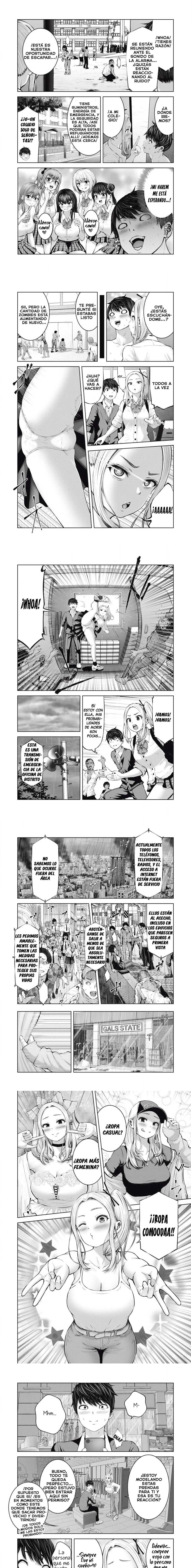 ZOMBIE SEKAI DE HAREM WO TSUKUROU Capítulo 2 - Página 2