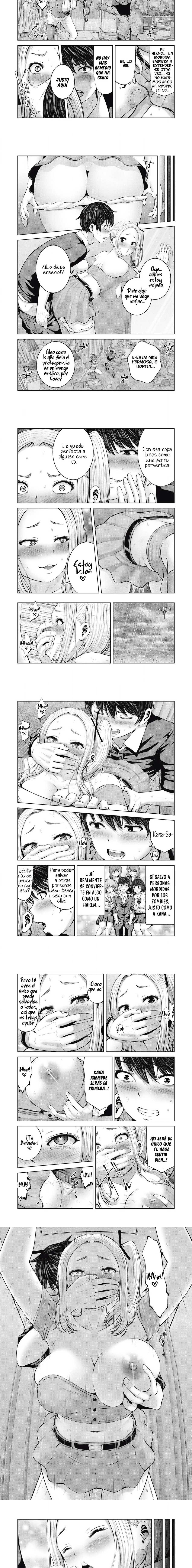 ZOMBIE SEKAI DE HAREM WO TSUKUROU Capítulo 2 - Página 4