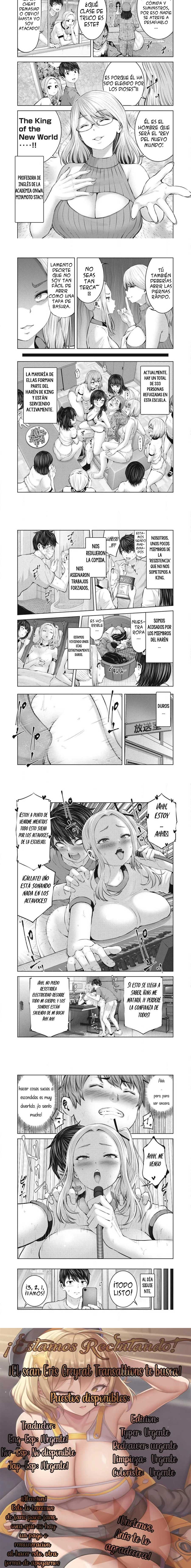 ZOMBIE SEKAI DE HAREM WO TSUKUROU Capítulo 3.1 - Página 3