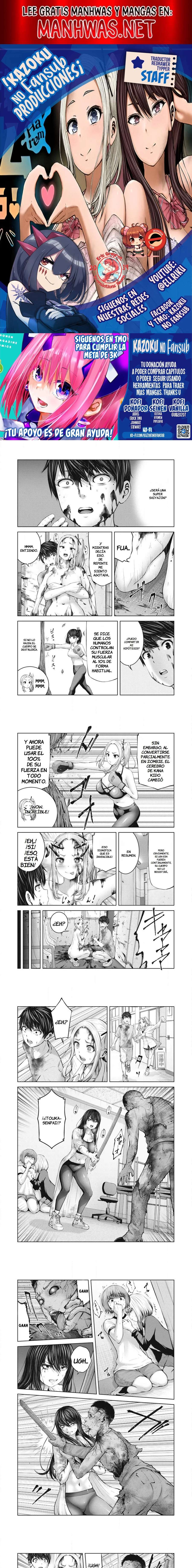 ZOMBIE SEKAI DE HAREM WO TSUKUROU Capítulo 4.2 - Página 1