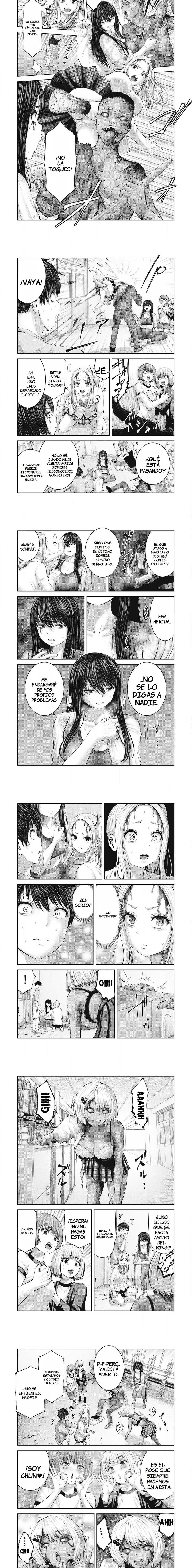 ZOMBIE SEKAI DE HAREM WO TSUKUROU Capítulo 4.2 - Página 2