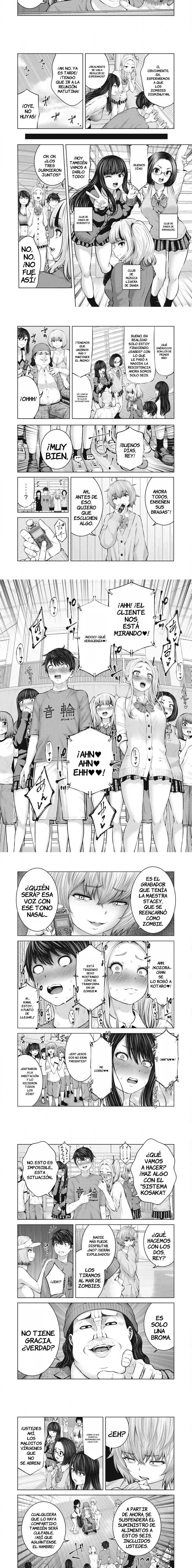 ZOMBIE SEKAI DE HAREM WO TSUKUROU Capítulo 5.2 - Página 3