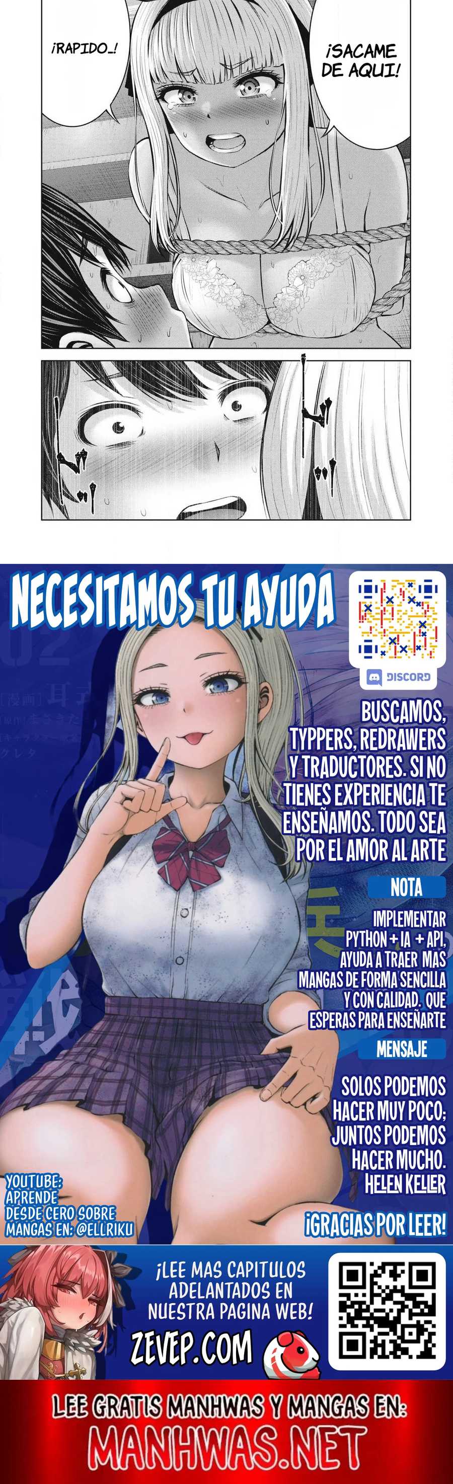 ZOMBIE SEKAI DE HAREM WO TSUKUROU Capítulo 7.2 - Página 4