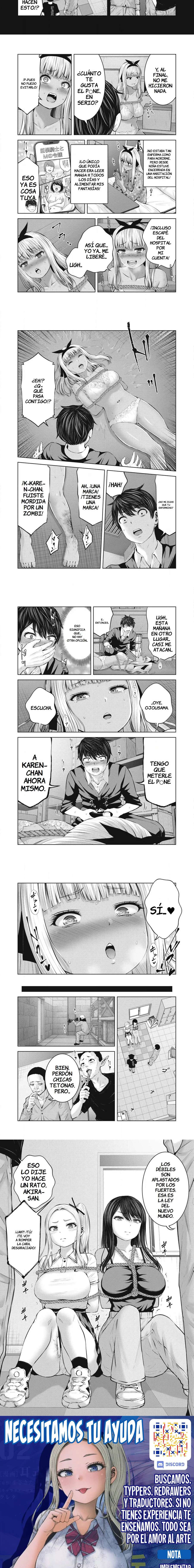 ZOMBIE SEKAI DE HAREM WO TSUKUROU Capítulo 8.1 - Página 3