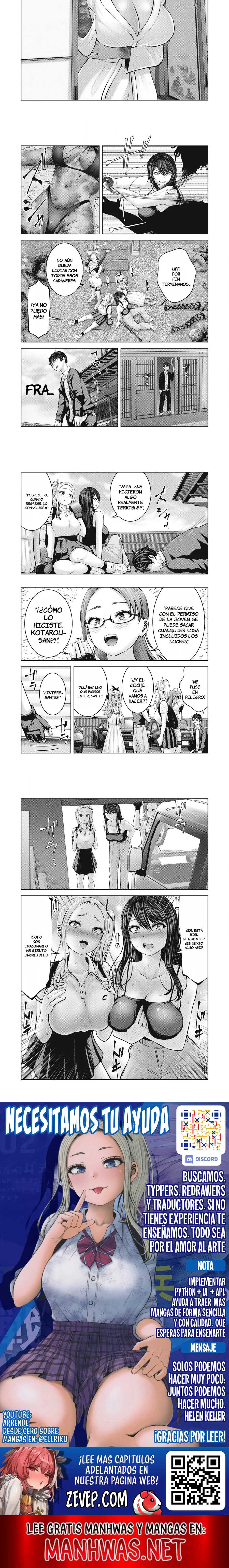 ZOMBIE SEKAI DE HAREM WO TSUKUROU Capítulo 9.2 - Página 4