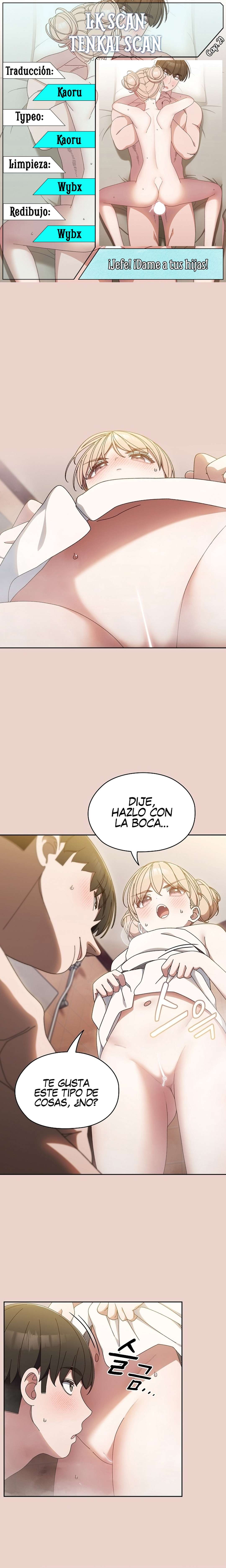 ¡Jefe! ¡Dame a tu hija! Capítulo 21 - Página 1