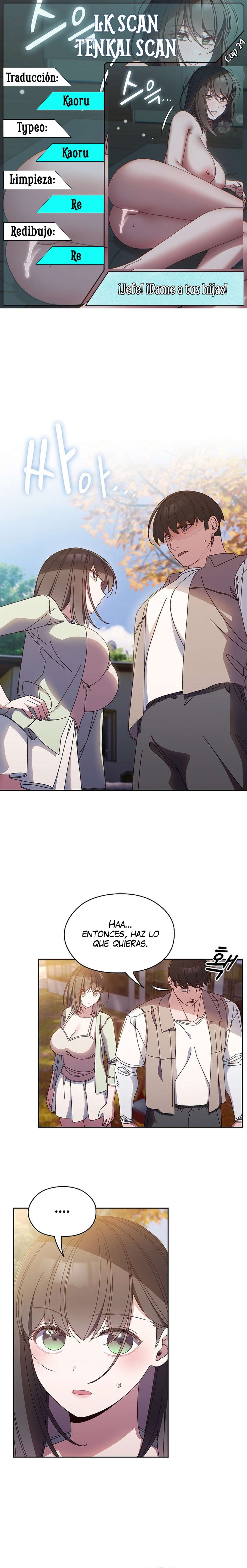 ¡Jefe! ¡Dame a tu hija! Capítulo 24 - Página 1