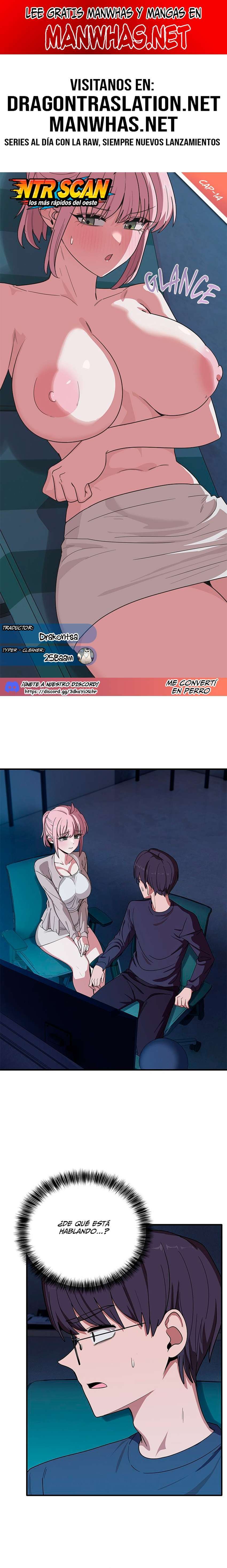 ¡Me convertí en un perro! Capítulo 14 - Página 1