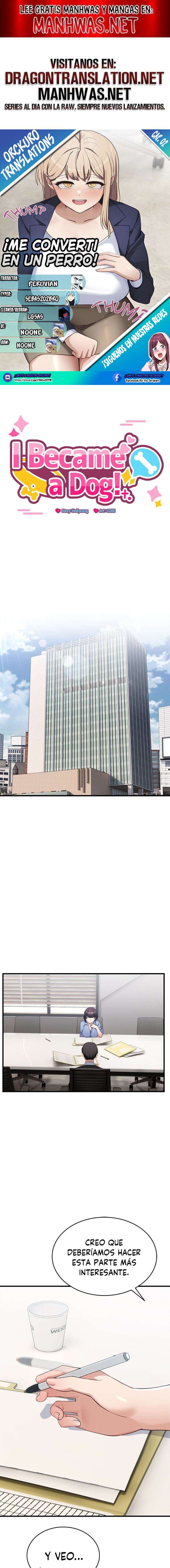 ¡Me convertí en un perro! Capítulo 2 - Página 1