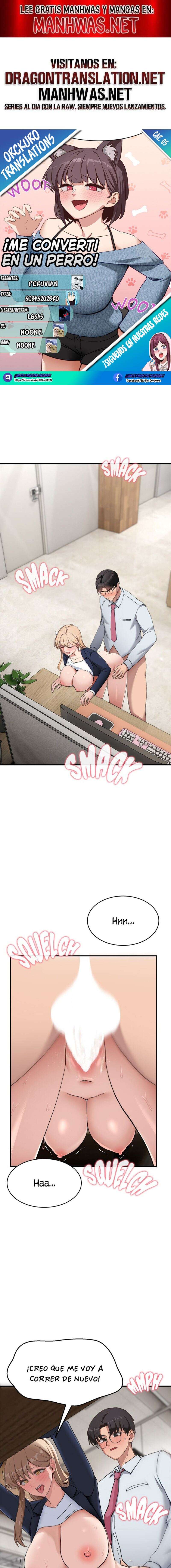 ¡Me convertí en un perro! Capítulo 5 - Página 1