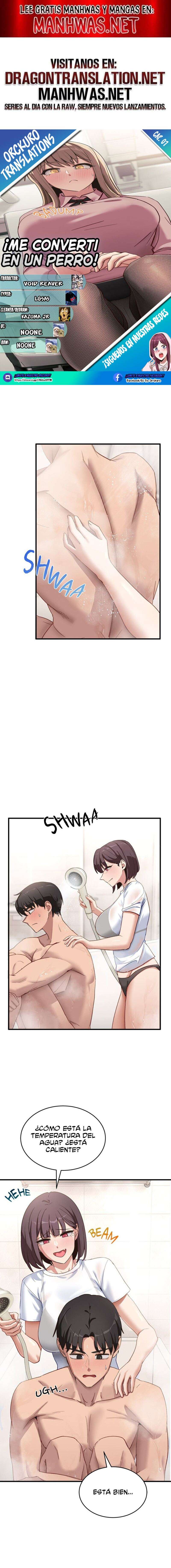 ¡Me convertí en un perro! Capítulo 7 - Página 1
