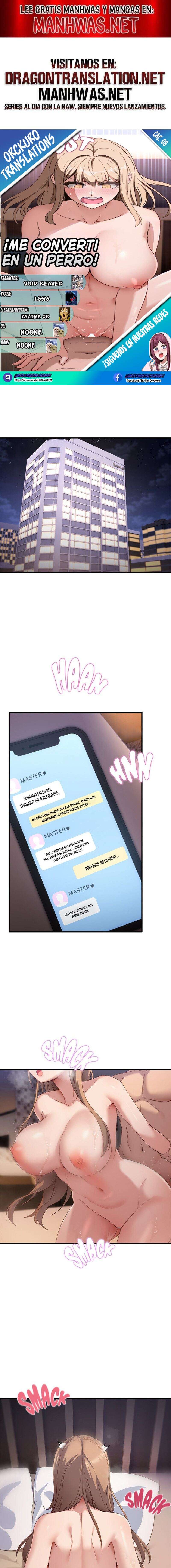 ¡Me convertí en un perro! Capítulo 8 - Página 1