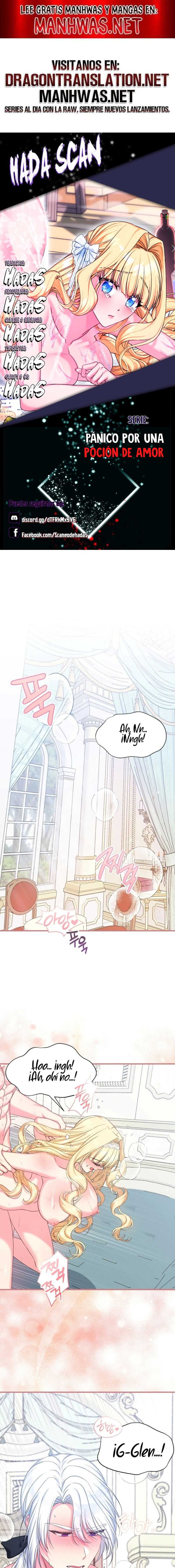 Pánico por una poción de amor Capítulo 1 - Página 1
