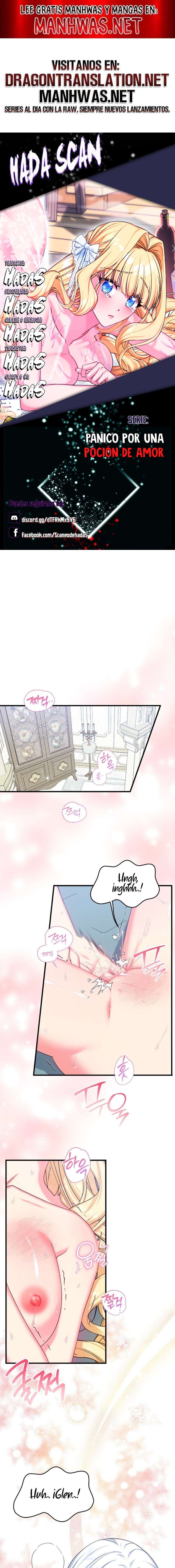 Pánico por una poción de amor Capítulo 9 - Página 1