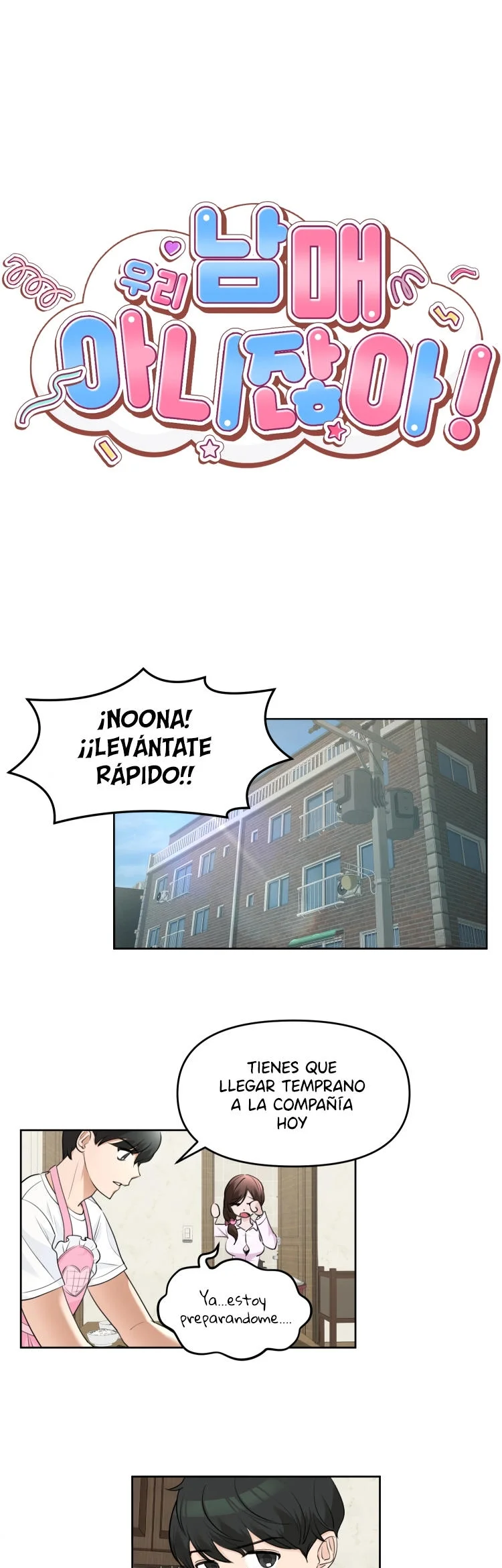 We’re Not Siblings! Capítulo 6 - Página 1