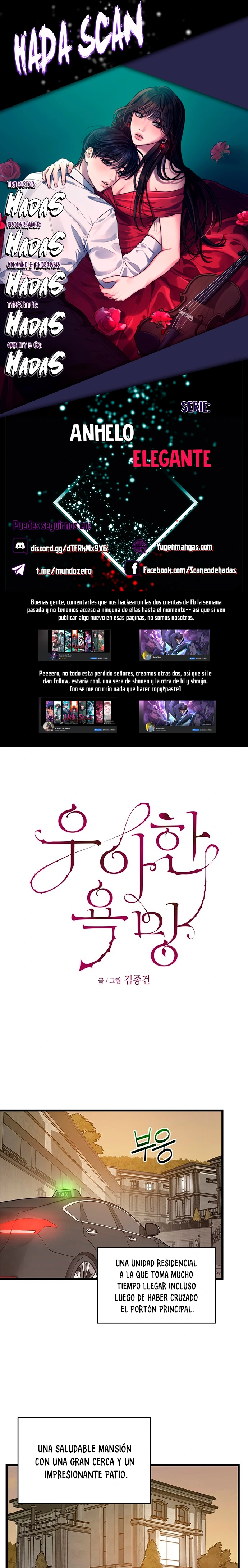 Anhelo Elegante – español Capítulo 2 - Página 1