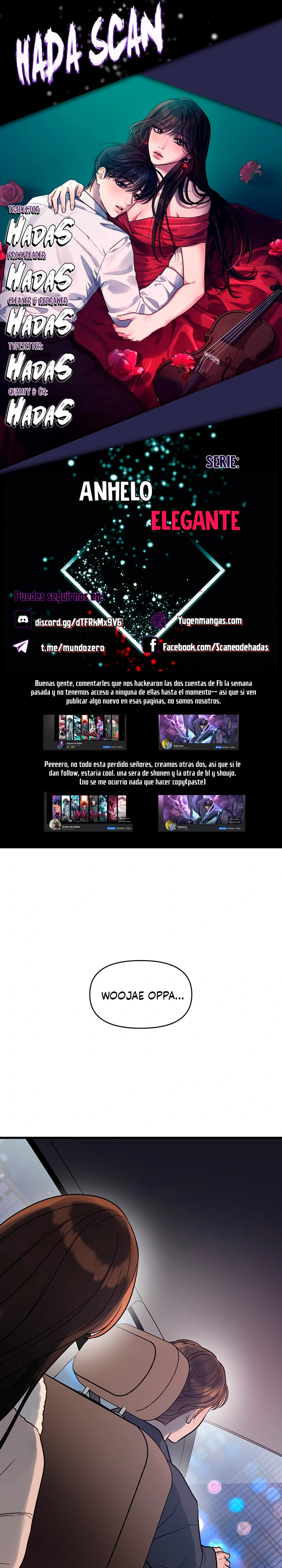 Anhelo Elegante – español Capítulo 3 - Página 1