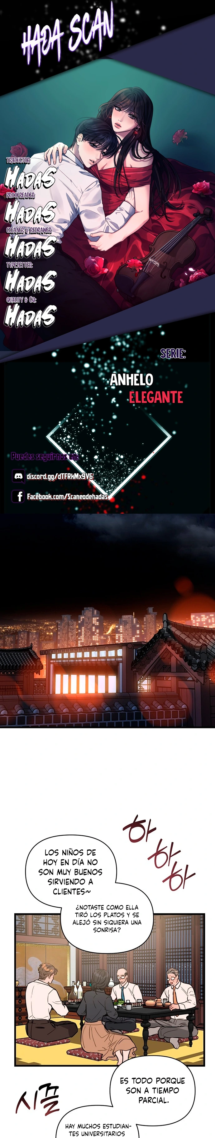 Anhelo Elegante – español Capítulo 5 - Página 1