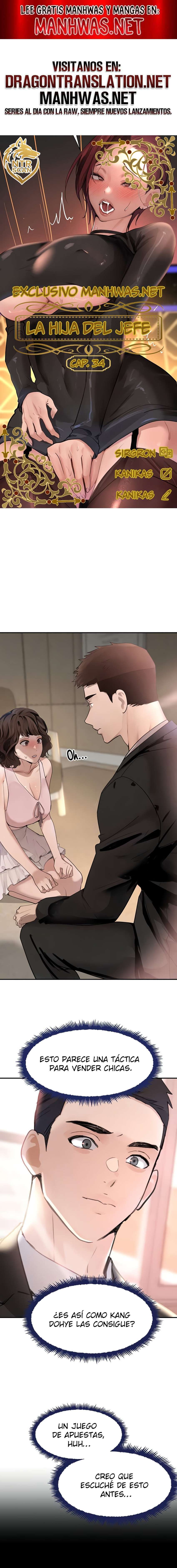 La hija del jefe Capítulo 34 - Página 1