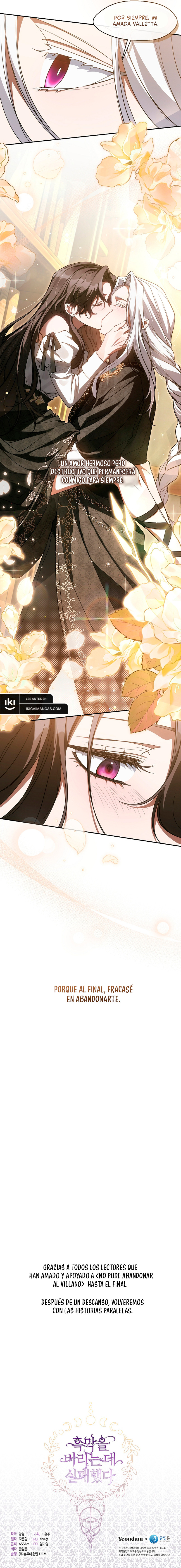 No Pude Abandonar Al Villano Capítulo 109 - Página 11