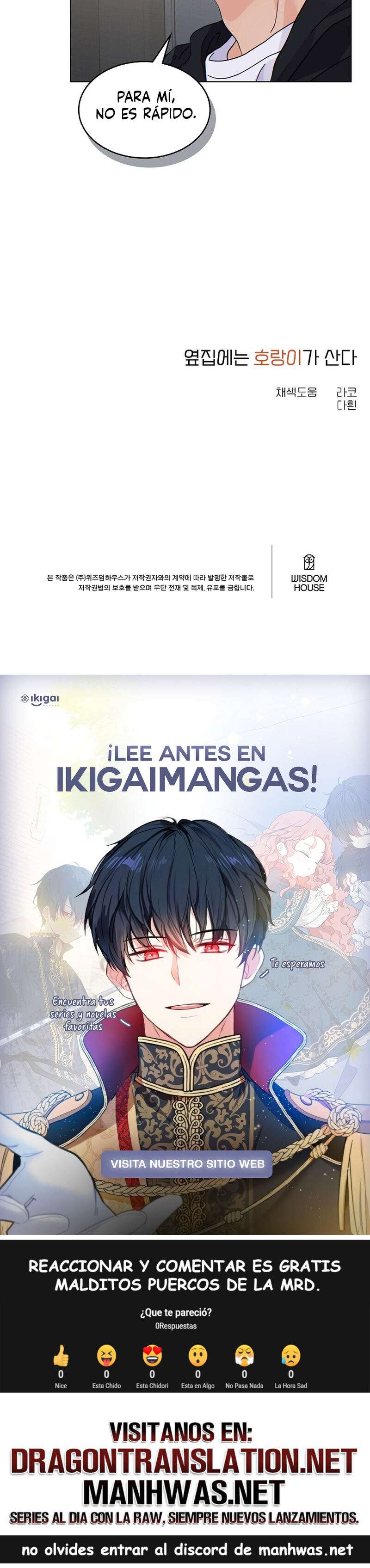 Al lado vive un tigre Capítulo 27 - Página 11