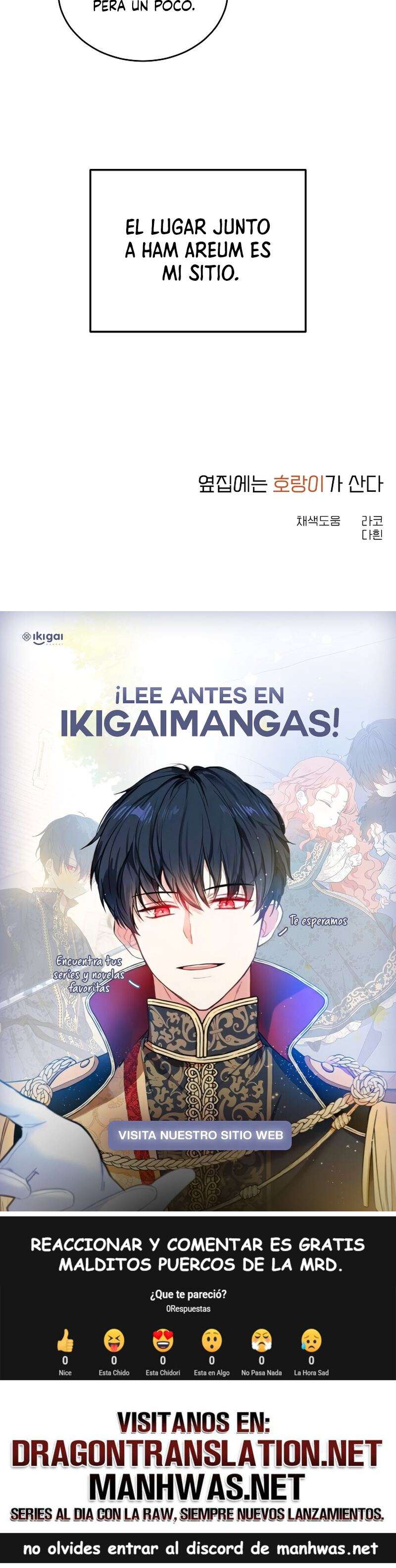 Al lado vive un tigre Capítulo 34 - Página 12