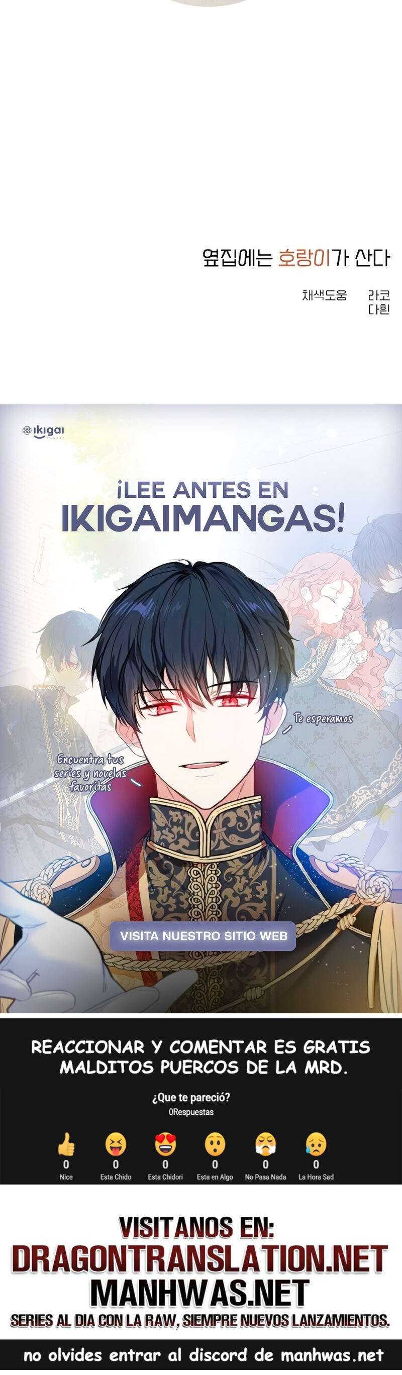 Al lado vive un tigre Capítulo 35.1 - Página 11