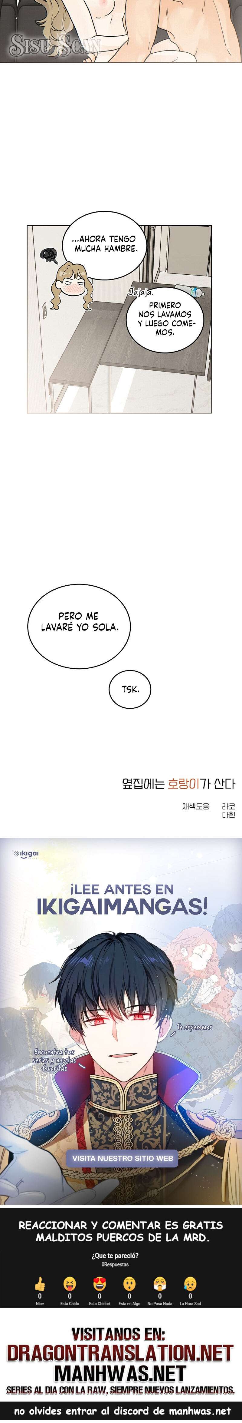 Al lado vive un tigre Capítulo 35.2 - Página 10