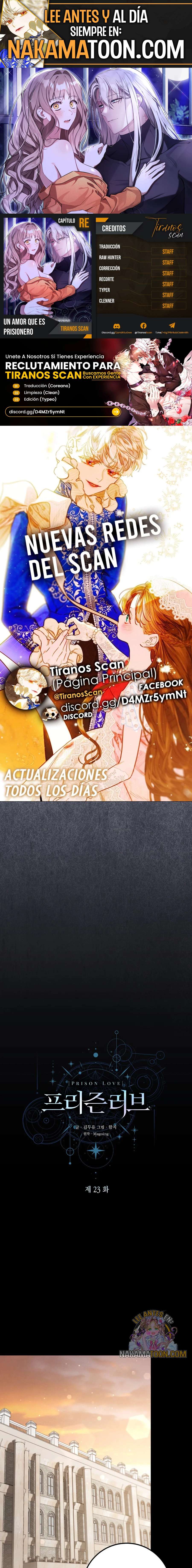 Amor Carcelario Capítulo 23 - Página 1