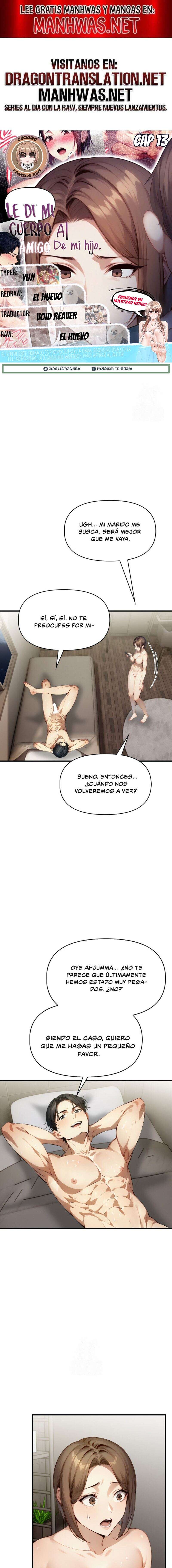 Le di mi cuerpo al amigo de mi hijo Capítulo 13 - Página 1
