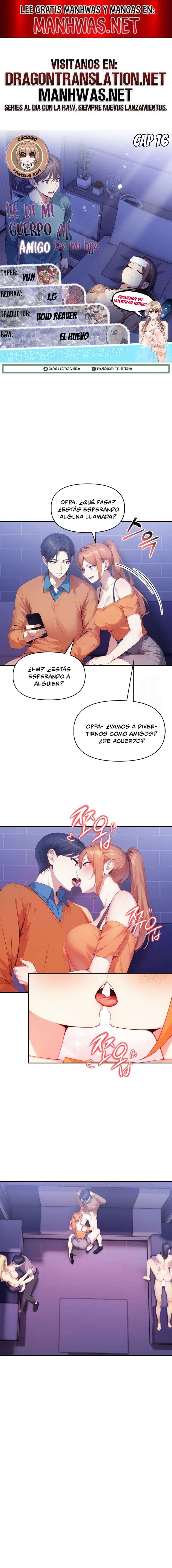 Le di mi cuerpo al amigo de mi hijo Capítulo 16 - Página 1