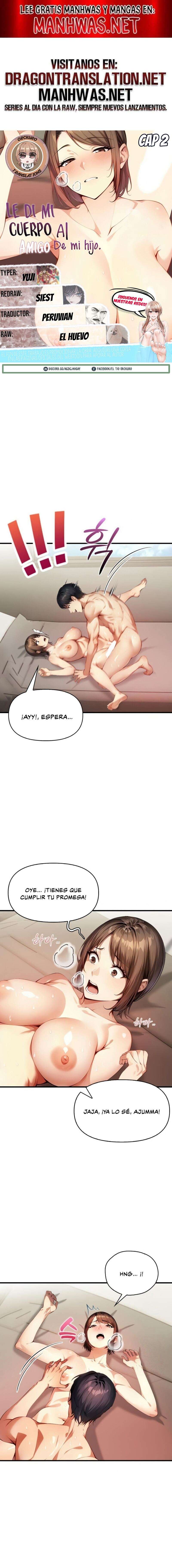 Le di mi cuerpo al amigo de mi hijo Capítulo 2 - Página 1