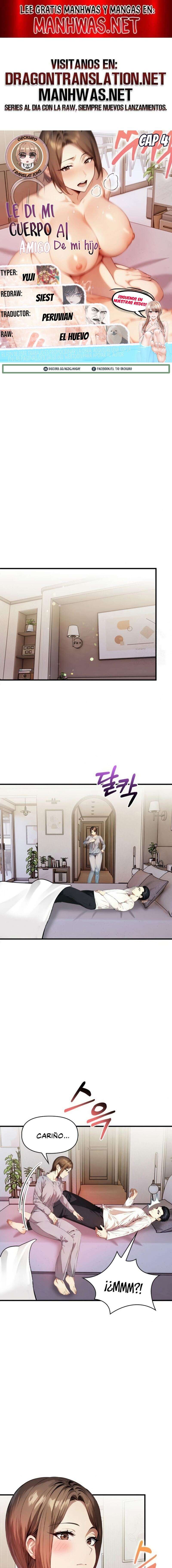 Le di mi cuerpo al amigo de mi hijo Capítulo 4 - Página 1