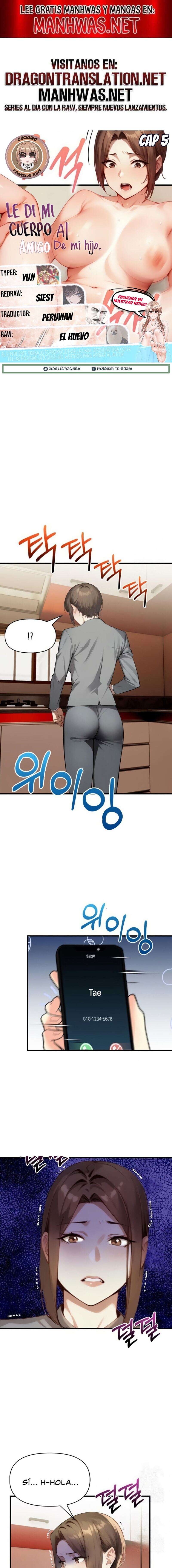 Le di mi cuerpo al amigo de mi hijo Capítulo 5 - Página 1