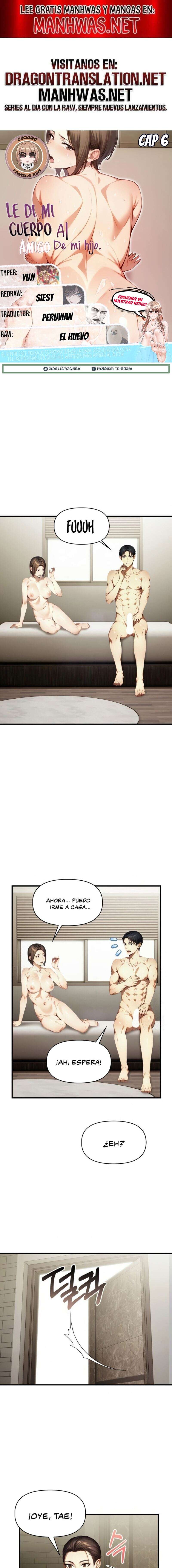 Le di mi cuerpo al amigo de mi hijo Capítulo 6 - Página 1