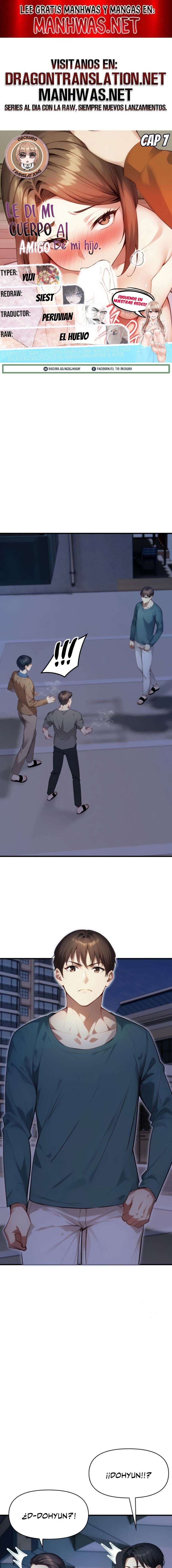 Le di mi cuerpo al amigo de mi hijo Capítulo 7 - Página 1