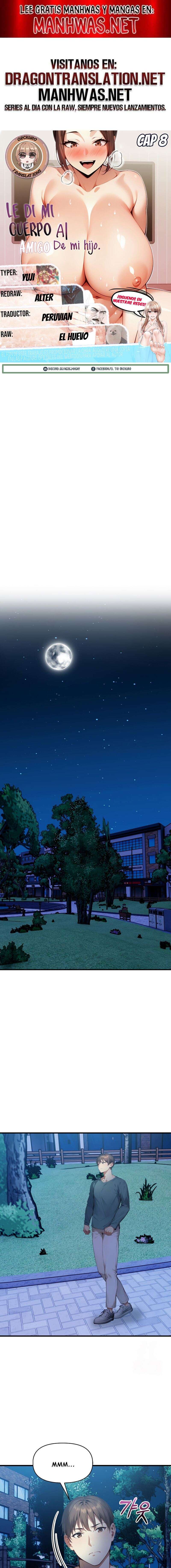 Le di mi cuerpo al amigo de mi hijo Capítulo 8 - Página 1