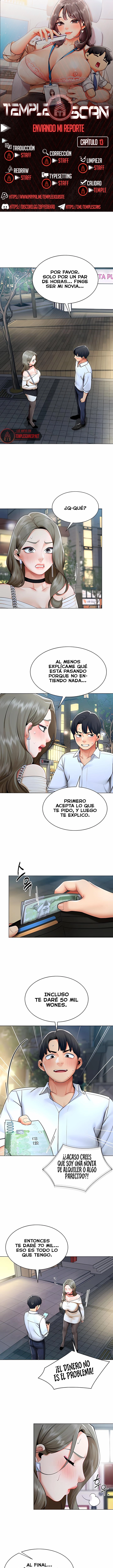 Informe de Rendimiento Capítulo 13 - Página 1