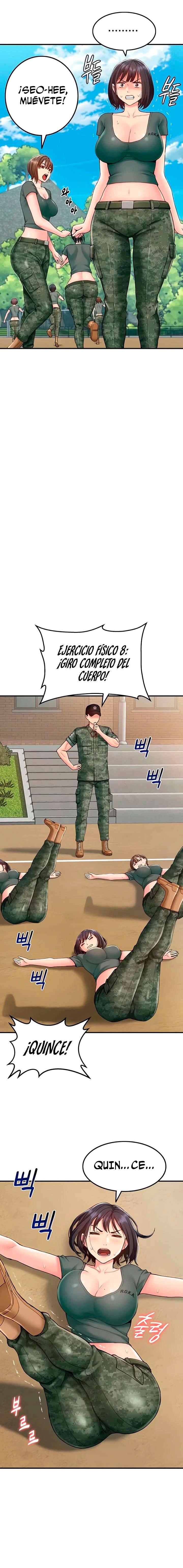 Centro de Entrenamiento de Reclutas Femeninas Capítulo 2 - Página 14
