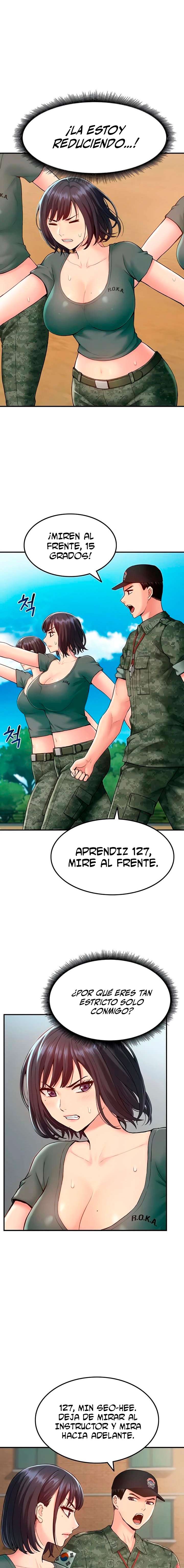 Centro de Entrenamiento de Reclutas Femeninas Capítulo 2 - Página 8