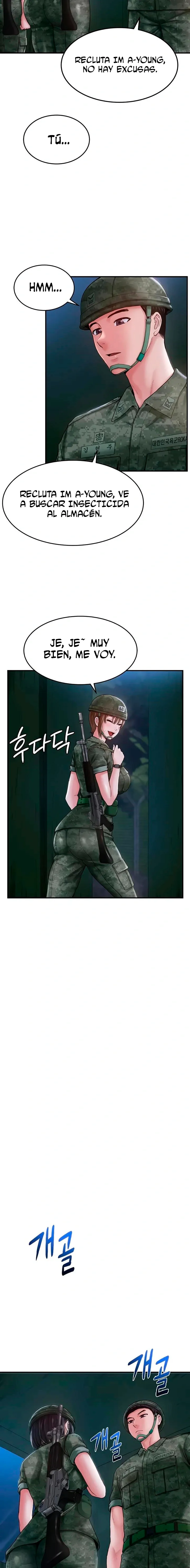 Centro de Entrenamiento de Reclutas Femeninas Capítulo 3 - Página 10