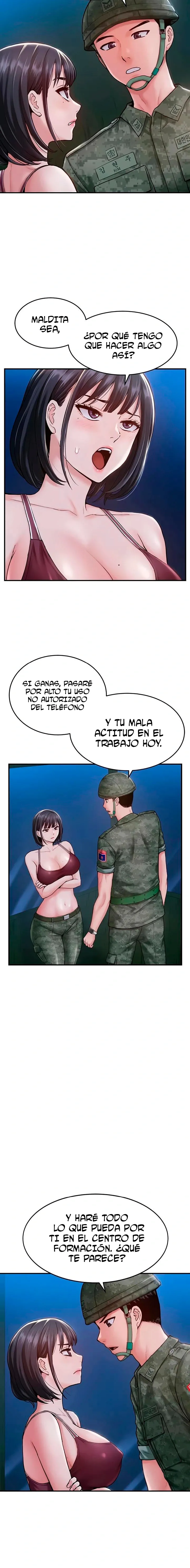 Centro de Entrenamiento de Reclutas Femeninas Capítulo 3 - Página 18