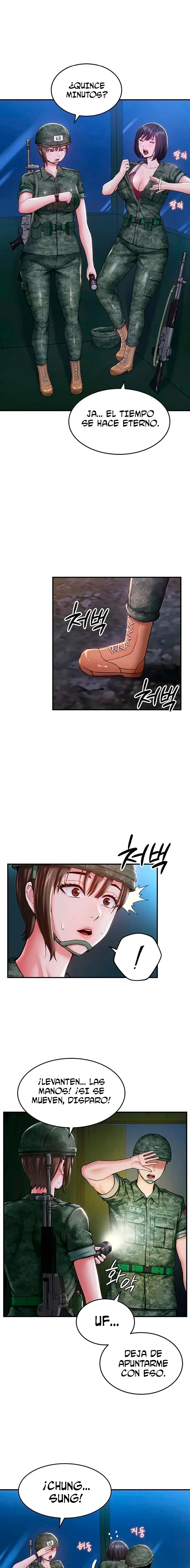 Centro de Entrenamiento de Reclutas Femeninas Capítulo 3 - Página 8