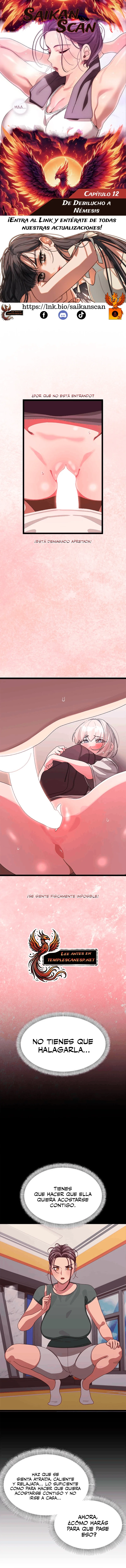 De debilucho a némesis Capítulo 12 - Página 1