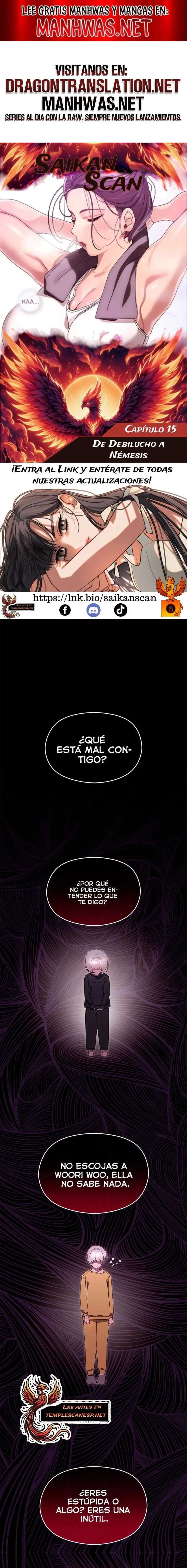 De debilucho a némesis Capítulo 15 - Página 1